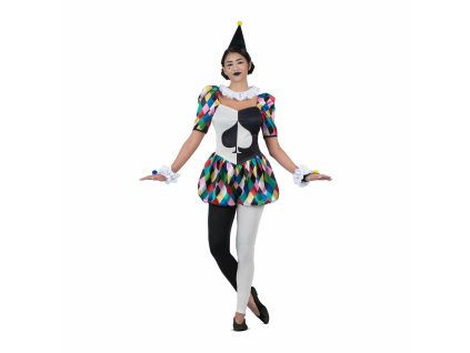 Kostým pre dospelých My Other Me Harlekýn Dáma (Veľkosť M)