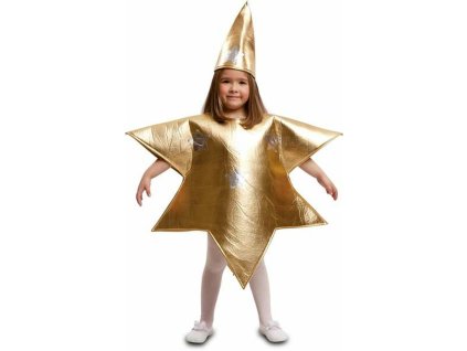 Kostým pre deti My Other Me Zlatá Hviezda (Veľkosť 5–6 rokov)