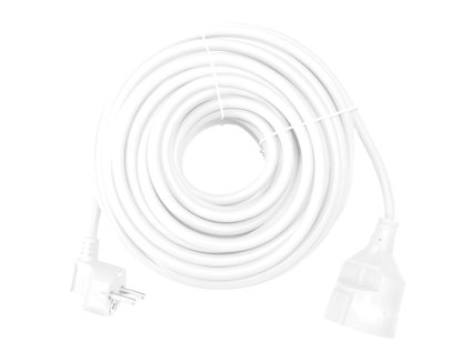 Predlžovací Kábel Schuko Silver Electronics Biela (Rozmer 5 m)
