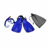 Dětská potápěčská sada (Potápěčské brýle, šnorchl, ploutve) Eqsi Modrá (Velikost nohy 28-31)