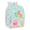 2916795 4 detsky batoh peppa pig cosy corner svetlo tyrkysova modra 26 x 34 x 11 cm