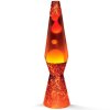 2959913 lavova lampa itotal sklo plast cervena oranzova 40 cm