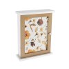 2962793 skrinka na kluce versa listky kvet drevo mdf 20 x 26 x 6 5 cm