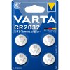 2988199 litiove gombikove baterie cr2032 varta 3 v 5 ks