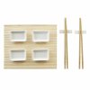 2989369 sada na sushi dkd home decor prirodna biela bambus 28 x 22 x 2 5 cm
