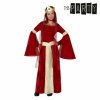 Kostým pro děti Středověká dáma Červená (Velikost 3–4 roky)