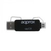 2997406 citacka pamatovych kariet approx fltlfl0083 appc33 micro sd sd mmc micro usb 480 mbps 32 gb cierna