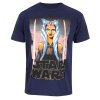 Unisex triko s krátkým rukávem Star Wars White Blades Modrá (Velikost XXL)