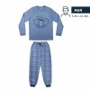 Pánské pyžamo Stitch Modrá (Velikost S)