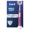 3000850 detska elektricka zubna kefka oral b pro1 junior 3d cistenie fialova purpurova 6 rokov