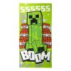 3001744 detska plazova osuska minecraft boom zelena 100 polyester 70 x 140 cm