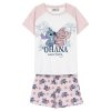 Dětské pyžamo Stitch Ohana Bavlna Růžová (Velikost 8 let)