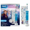 3008699 detska cestovna dobijacia zubna kefka s puzdrom oral b d100 kids frozen 3 roky