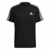 Pánské triko s krátkým rukávem Adidas Aeroready D2M Sport Černá (Velikost L)