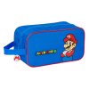 3009860 detska cestovna taska na topanky super mario play modra cervena 29 x 15 x 14 cm