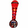 3010988 detsky mikrofon na karaoke lady bug cervena