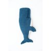 3012062 plysova hracka pre deti crochetts oceano velryba tmavo modra 28 x 75 x 12 cm