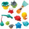 3014414 sada hraciek do vody infantino bath set 17 ks