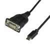 3405186 1 adapter usb na rs232 startech icusb232c cierna 0 4 m
