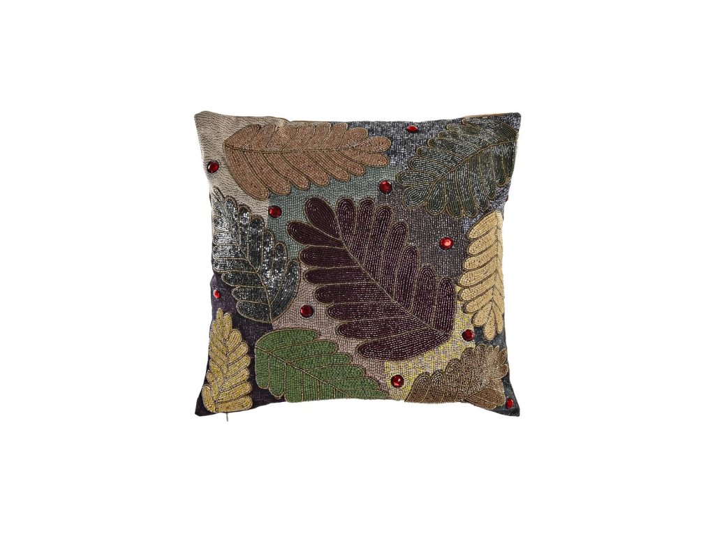 2766731 3 dekoracna obliecka na vankus dkd home decor listy viacfarebna 50 x 1 x 50 cm