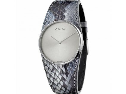 2634180 3 damske hodinky calvin klein k5v231q4 striebrista siva 39 mm