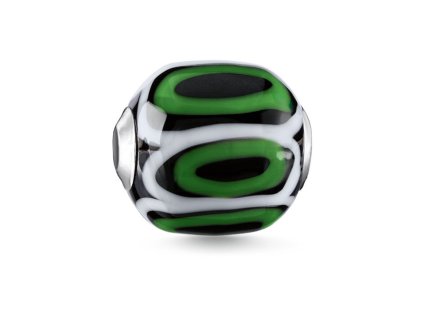 2113016 damske koralky thomas sabo k0253 017 6 1 10 cm zelena 1 1 cm