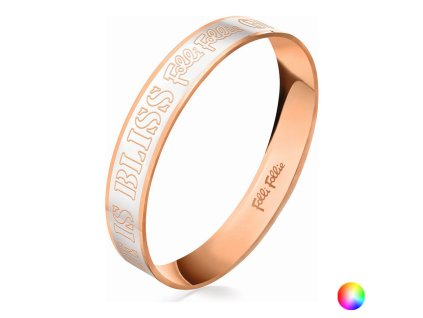 Folli Follie 3B13T015R acél női karkötő (16 cm) (Szín fehér)