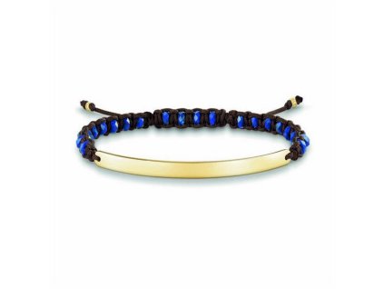 2085104 1 damsky naramok thomas sabo lba0056 892 32 modra striebro zlata 19 cm 12 19 cm