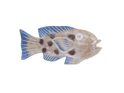 2880989 dekoracia ryba dkd home decor stredozemny modra prirodna 40 x 5 x 18 cm