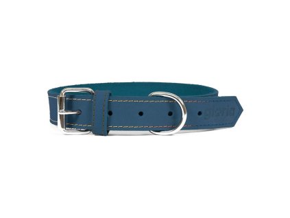 2595890 6 kozeny obojok pre psa gloria oasis modra 70 x 3 cm
