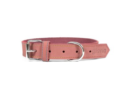 2597168 6 kozeny obojok pre psa gloria oasis ruzova 50 x 2 1 cm