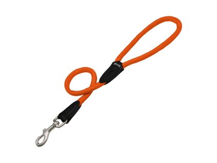 2745713 kratke voditko pre psa gloria polyester nylon oranzova 1 x 60 cm