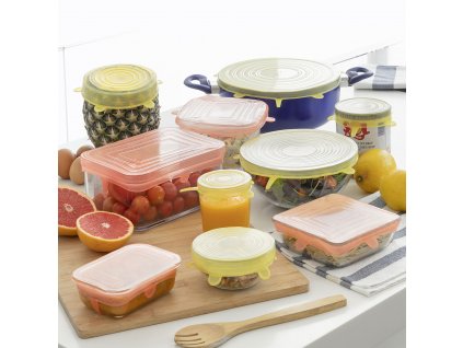 2671758 1 opakovane pouzitelne a nastavitelne kuchynske viecka lilyd innovagoods 10 ks