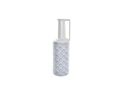 2880389 vaza dkd home decor stredozemny porcelan modra biela 14 x 14 x 45 cm
