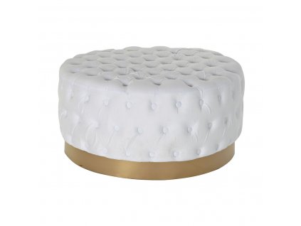2890148 4 taburetka dkd home decor biela polyester drevo mdf 78 x 78 x 40 cm