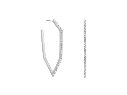 2950370 1 damske nausnice karl lagerfeld 5512278 nerezova ocel siva 5 cm