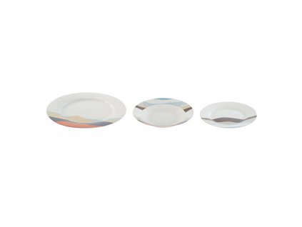 2970411 jedalenska porcelanova suprava home esprit tropicky modra zelena 18 ks