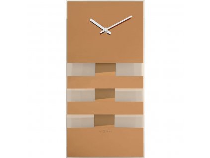 2978859 nastenne hodiny nextime 2855co sklo zlata 19 x 38 cm