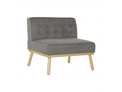 3006644 kreslo dkd home decor drevo gastanova lan tmavo siva 80 x 66 x 72 cm