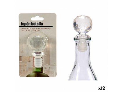 3024497 vyhodna sada uzaver na flase transparentna okruhly 3 5 x 14 5 x 8 5 cm 12 kusov