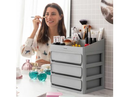 3040049 viacucelovy kozmeticky organizer makeser innovagoods 26 x 29 x 19 5 cm