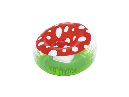 3066503 detske nafukovacie zahradne plazove alebo interierove kreslo bestway huba viacfarebna 112 x 112 x 66 cm