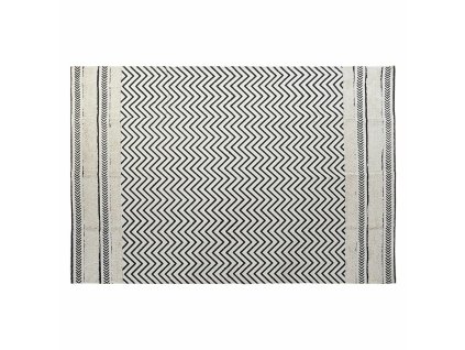 3093766 koberec dkd home decor cierna klukaty biela 160 x 226 x 0 7 cm