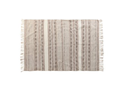 3103585 koberec dkd home decor strapce boho polyester bavlna 120 x 180 cm