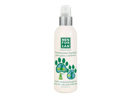 3107002 hygienicky sprej specialna dezinfekcia pre macacie toalety anti ammonia men for san hlodavce macka zachod pre macky 125 ml