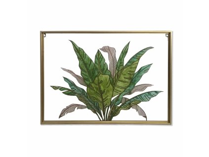 3108670 platno dkd home decor tropicke list rastliny 80 x 3 x 60 cm