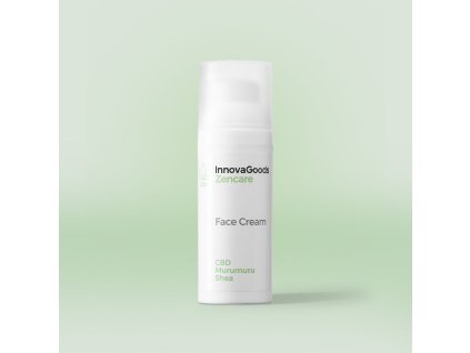 3148207 hydratacny pletovy krem na tvar na suchu citlivu a podrazdenu plet innovagoods zencare cbd murumuru maslo bambucke maslo 50 ml