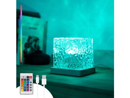 3160831 nabijatelny led projektor polarna ziara s dialkovym ovladanim boralamp innovagoods