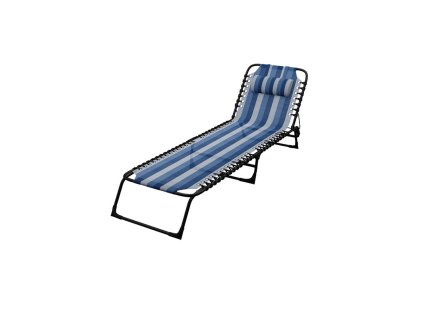 3232264 zahradne lezadlo s vankusikom marbueno 190 x 58 x 27 cm modra