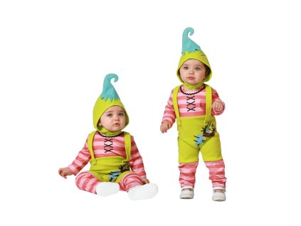 Jelmez babáknak elf Child (Méret 6-12 hónap)